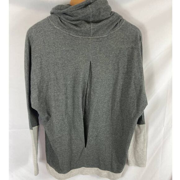 MPG Womans Two Toned Cowl Neck Sweatshirt size medium - Picture 6 of 6